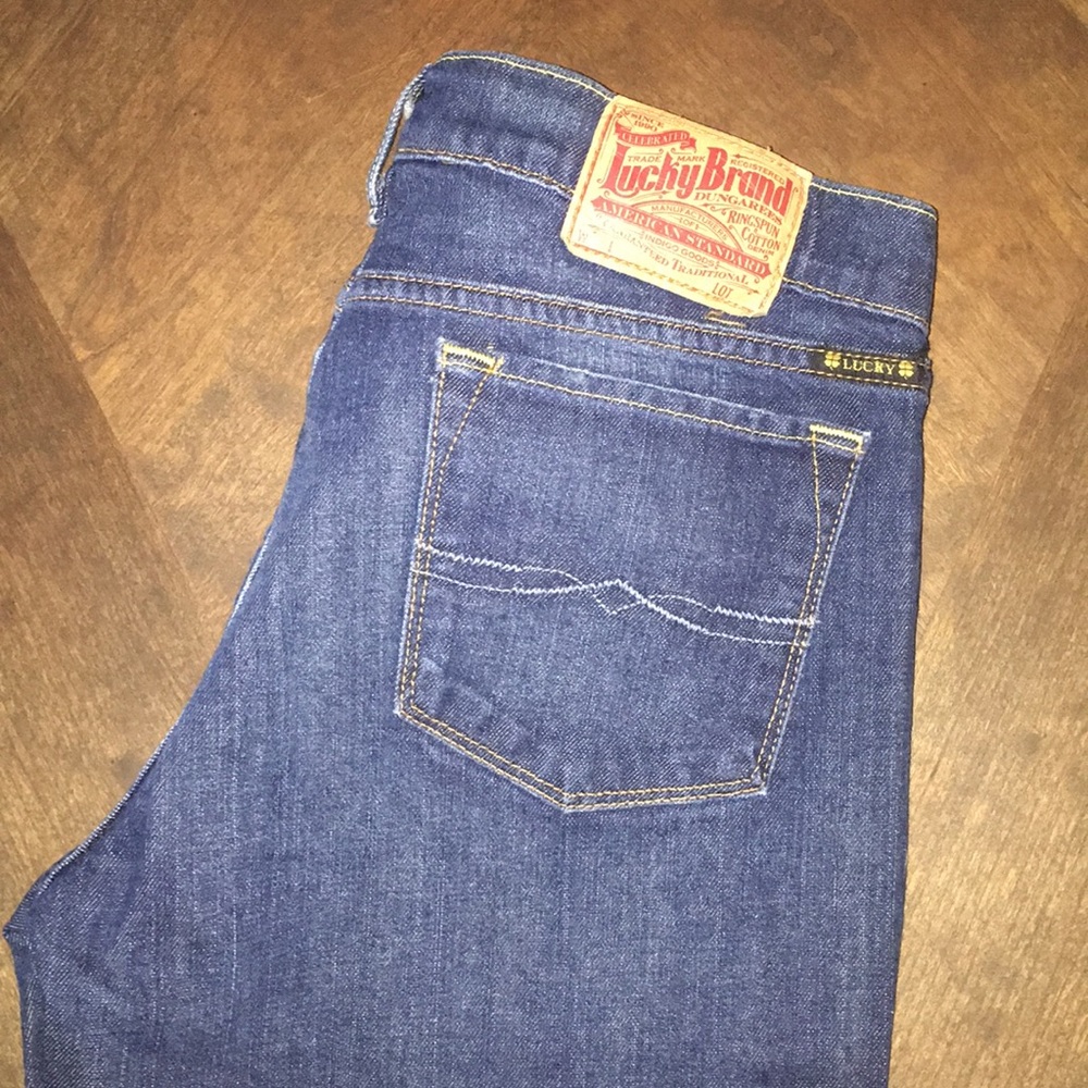 Lucky Brand Zoe Straight Jeans